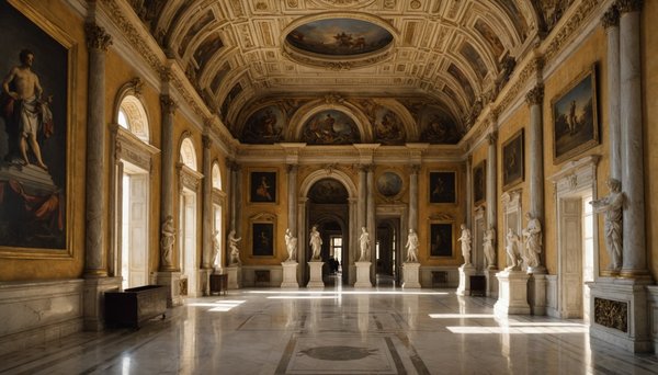 Experience art masterpieces at the borghese museum in rome